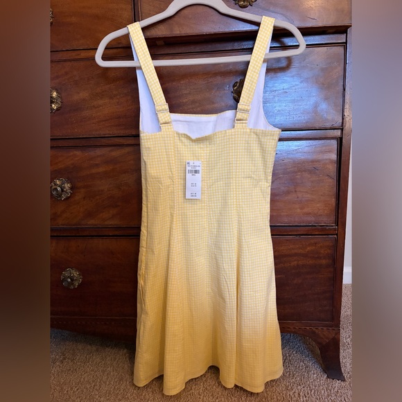 Abercrombie & Fitch Yellow Mini Dress - Picture 4 of 5